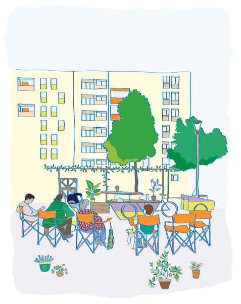 Agora publique autour des jardins de Hautepierre | 2021