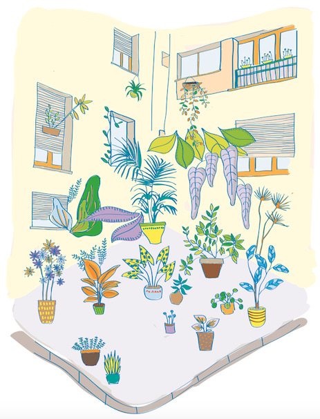 Jardin au pied de son immeuble | 2021