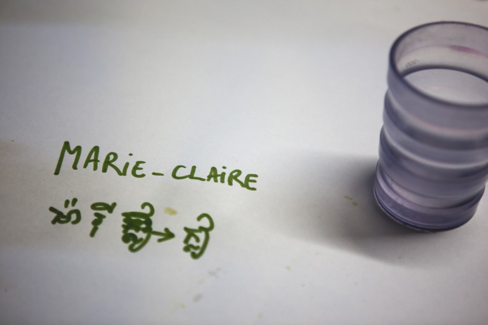 Nappe de repas-atelier du 16 février 2020_détail_marie-claire nihn | Nappe de repas-atelier du 16 février 2020_détail_marie-claire nihn